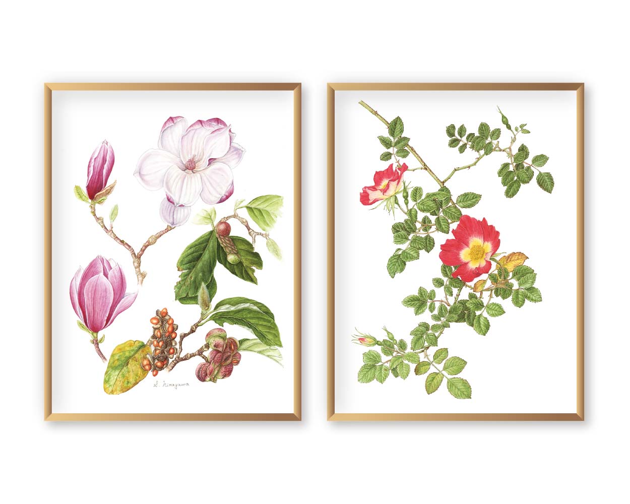 修了生の作品2点